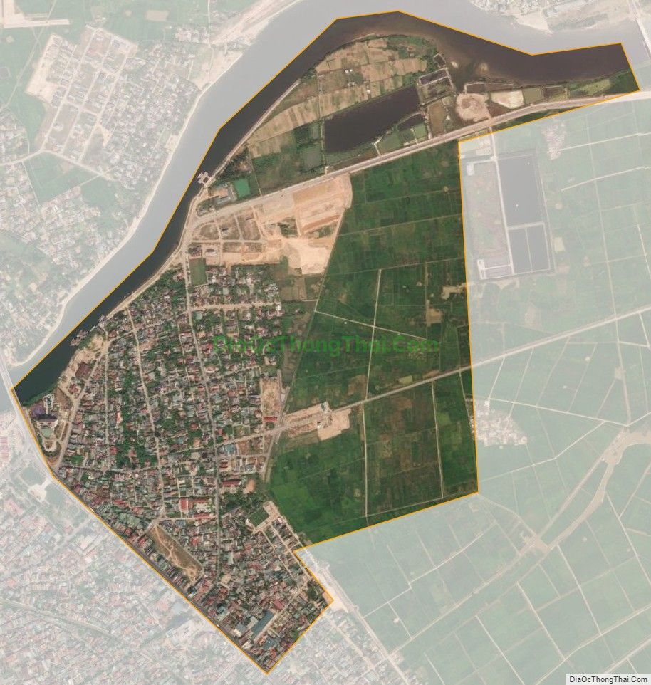 Bản đồ vệ tinh Phường 2, thành phố Đông Hà
