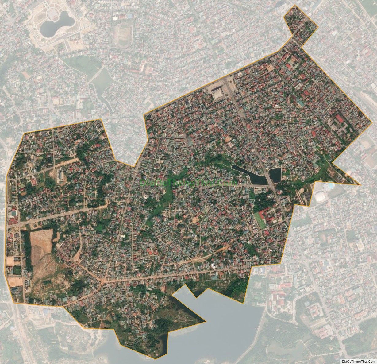Bản đồ vệ tinh Phường 5, thành phố Đông Hà