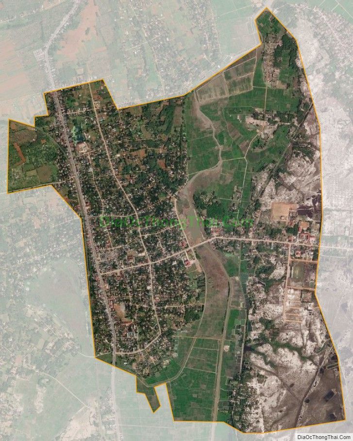 Bản đồ vệ tinh Thị trấn Gio Linh, huyện Gio Linh