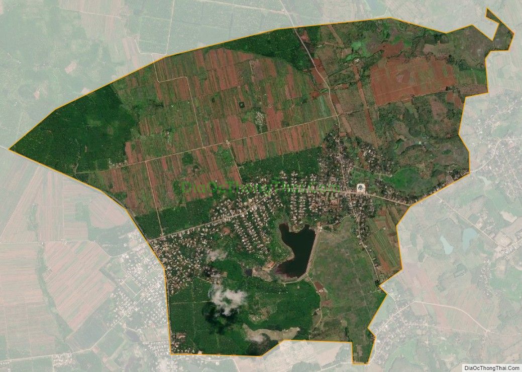 Bản đồ vệ tinh xã Gio Sơn, huyện Gio Linh