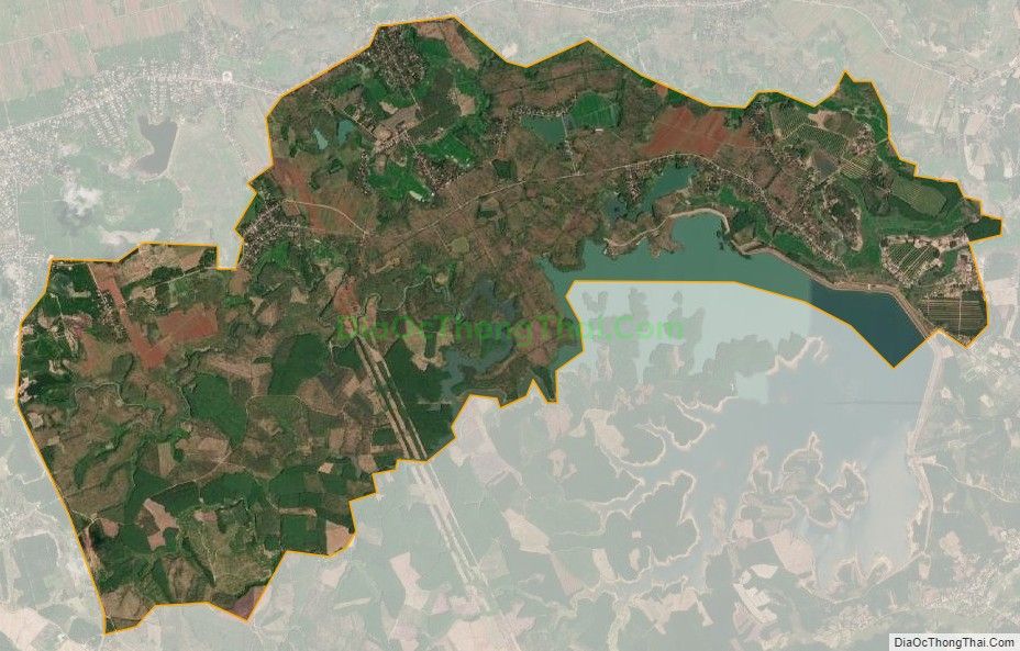 Bản đồ vệ tinh xã Linh Hải, huyện Gio Linh