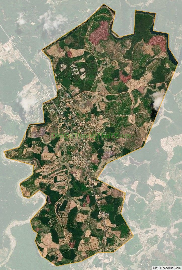 Bản đồ vệ tinh xã Vĩnh Trường (cũ), huyện Gio Linh
