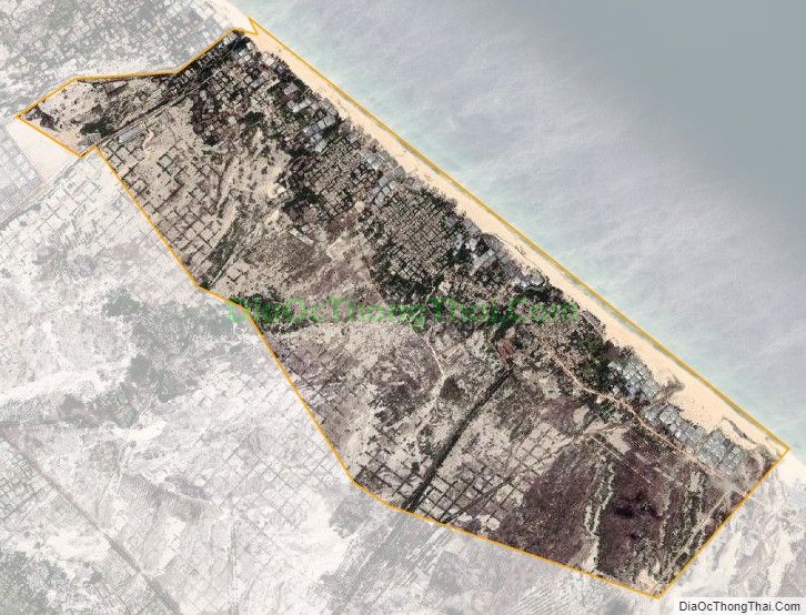 Bản đồ vệ tinh xã Hải An, huyện Hải Lăng