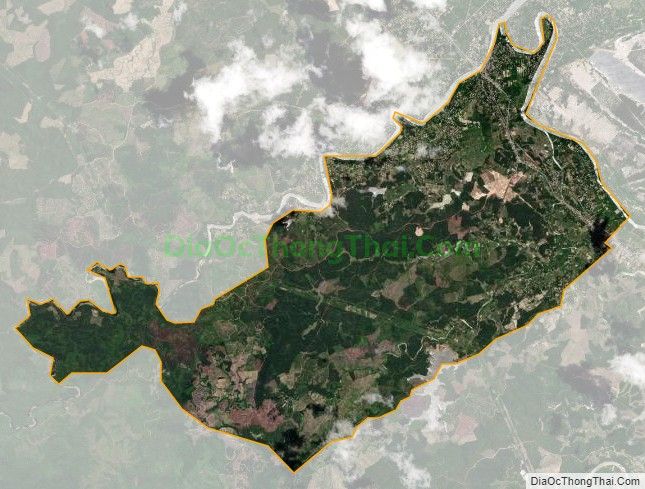Bản đồ vệ tinh xã Hải Chánh, huyện Hải Lăng