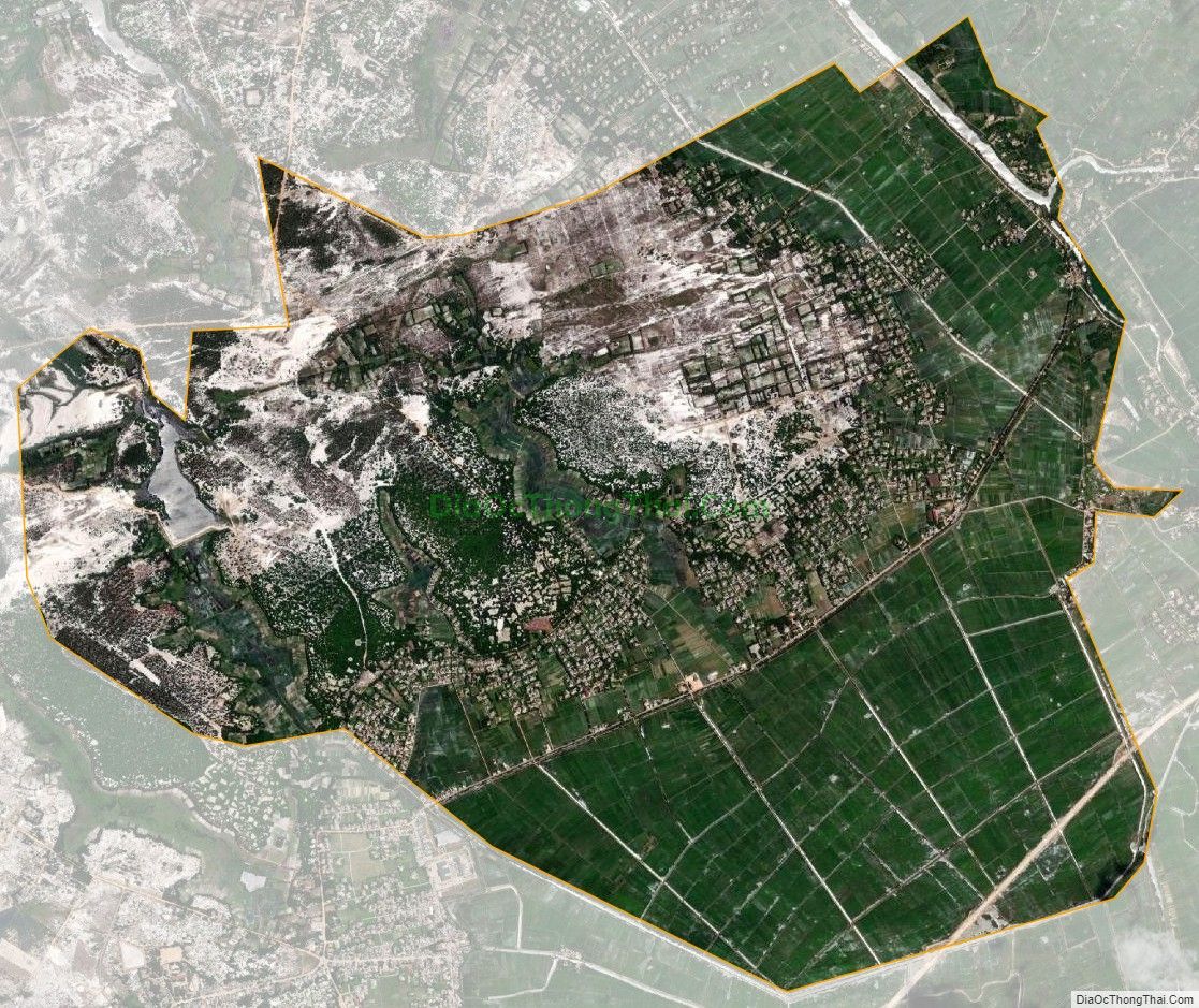 Bản đồ vệ tinh xã Hải Thiện (cũ), huyện Hải Lăng