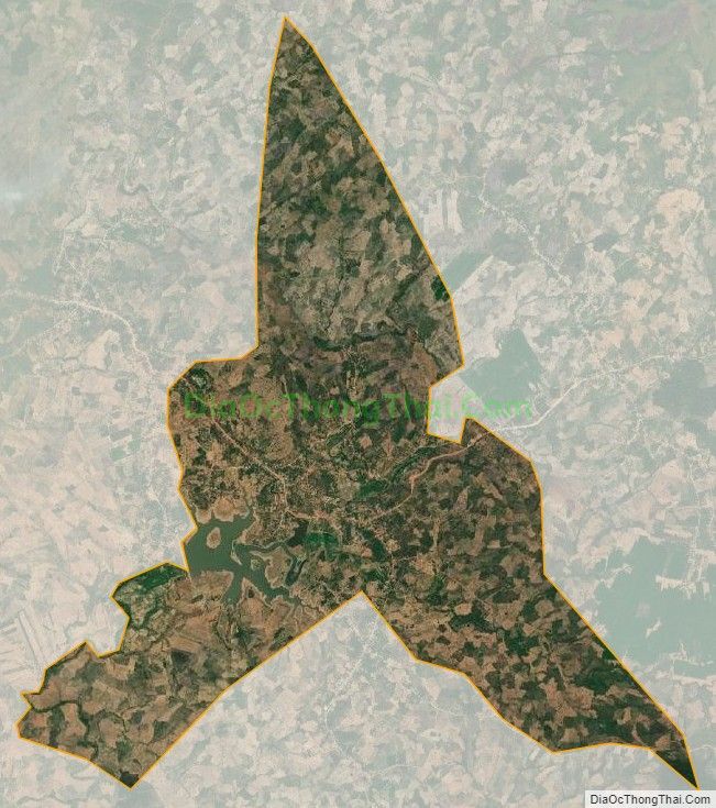 Bản đồ vệ tinh xã A Túc (cũ), huyện Hướng Hóa