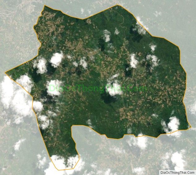 Bản đồ vệ tinh xã Húc, huyện Hướng Hóa