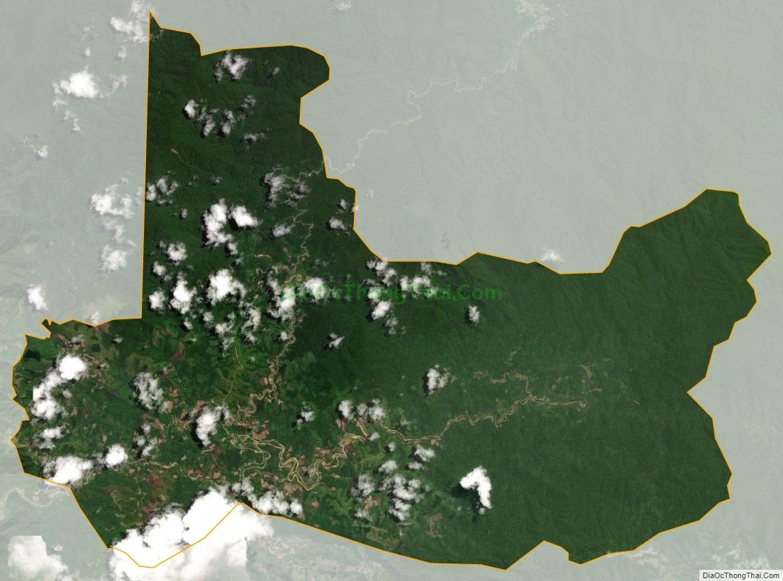 Bản đồ vệ tinh xã Hướng Lập, huyện Hướng Hóa