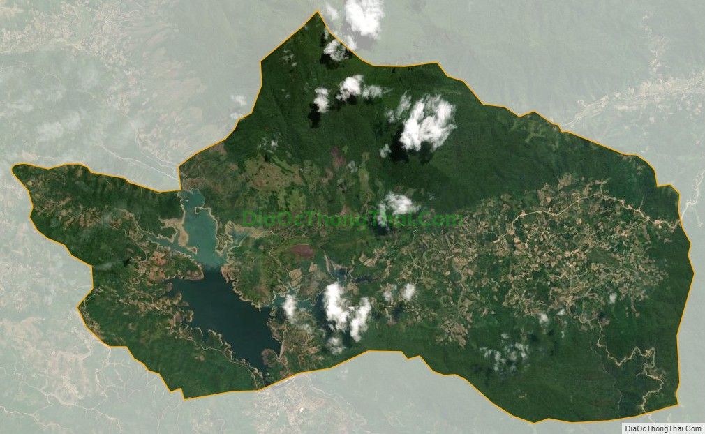 Bản đồ vệ tinh xã Hướng Linh, huyện Hướng Hóa