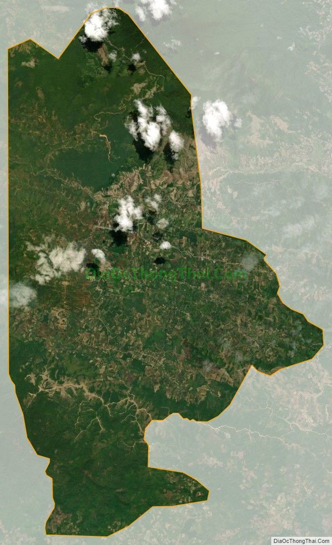 Bản đồ vệ tinh xã Hướng Phùng, huyện Hướng Hóa