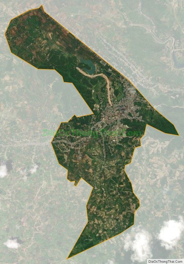 Bản đồ vệ tinh Thị trấn Khe Sanh, huyện Hướng Hóa