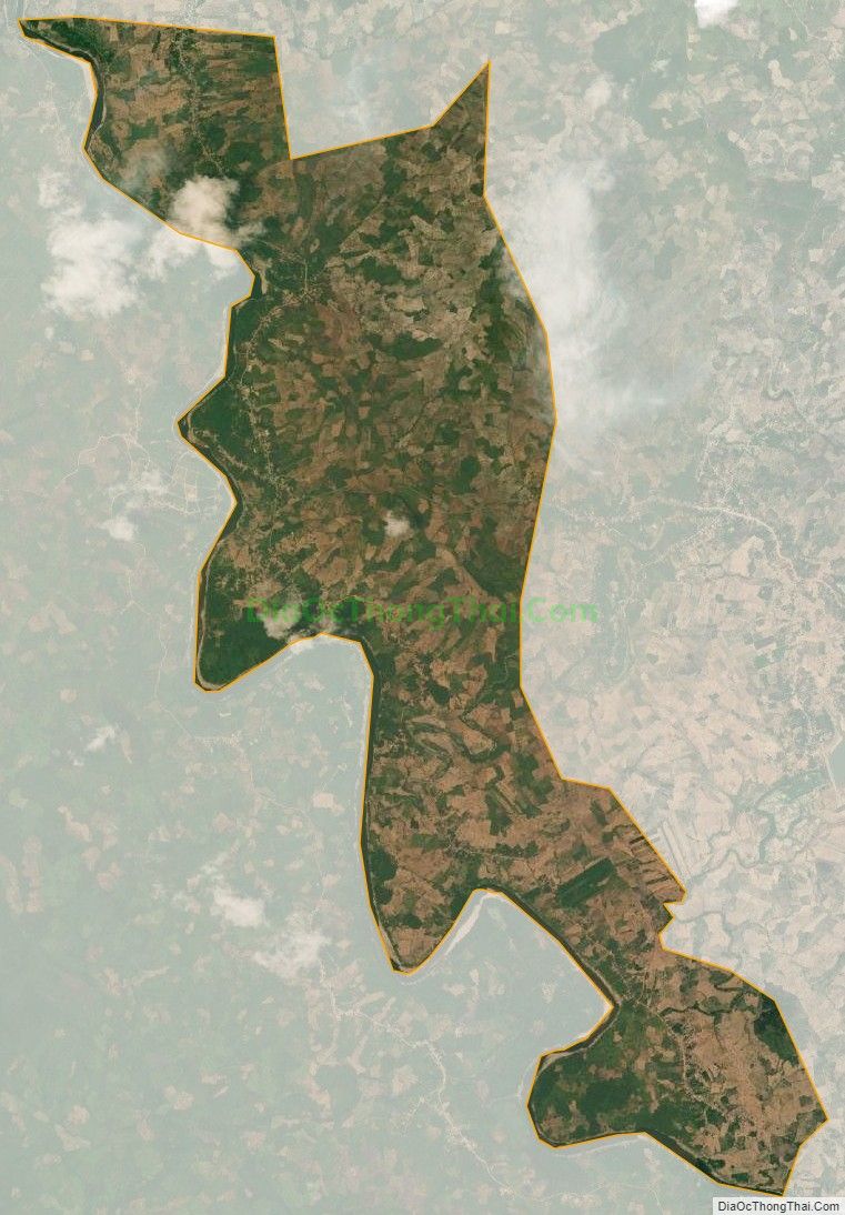 Bản đồ vệ tinh xã Thanh, huyện Hướng Hóa