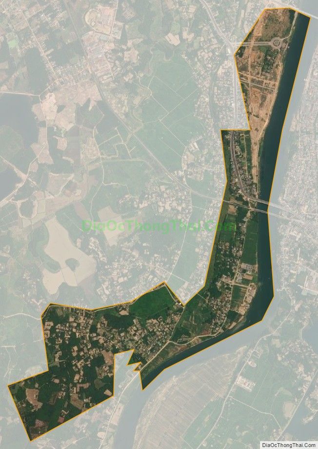 Bản đồ vệ tinh phường An Đôn, thị xã Quảng Trị