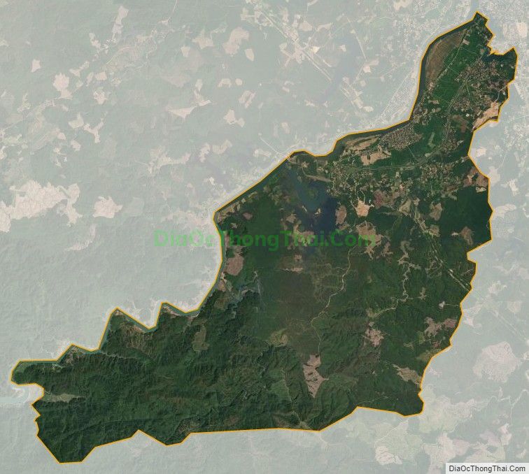 Bản đồ vệ tinh xã Hải Lệ, thị xã Quảng Trị