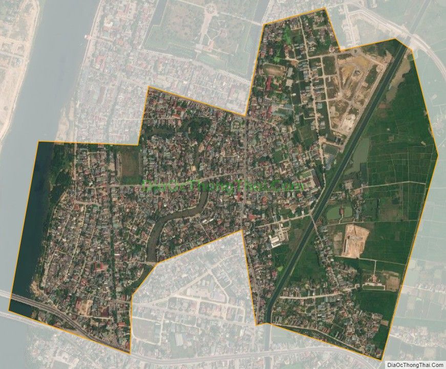 Bản đồ vệ tinh Phường 3, thị xã Quảng Trị