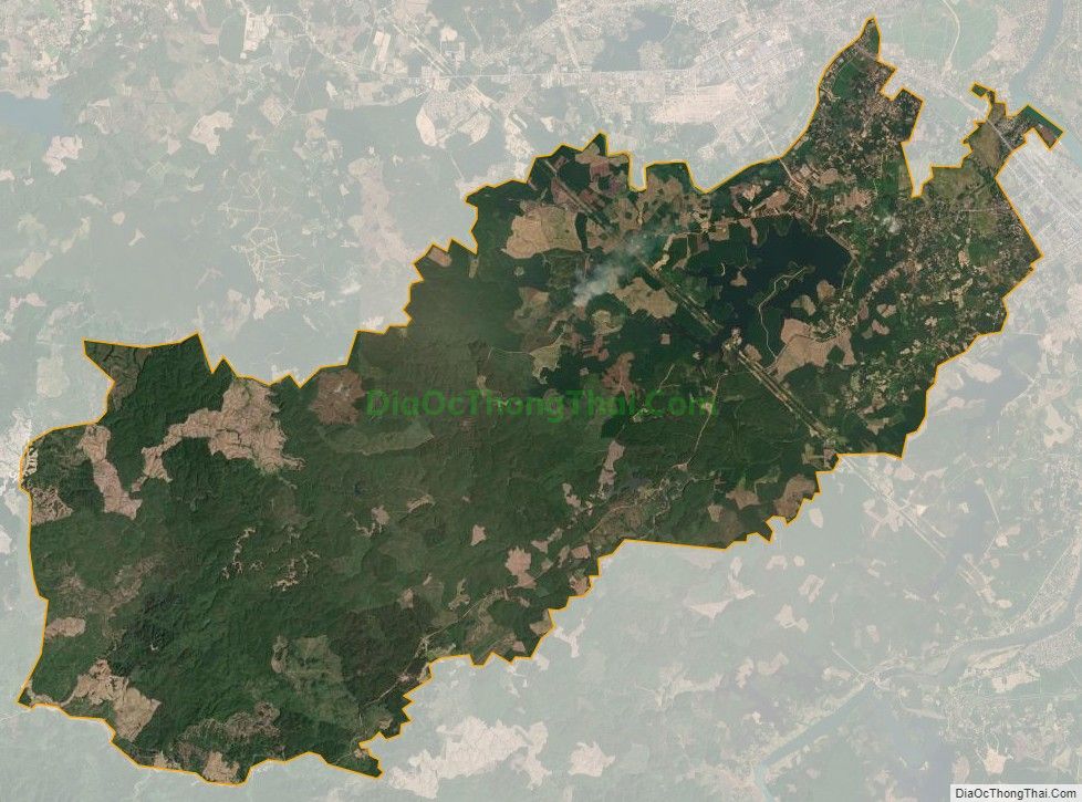 Bản đồ vệ tinh xã Triệu Ái, huyện Triệu Phong