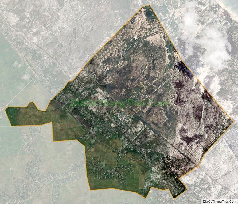 Bản đồ vệ tinh xã Triệu Sơn, huyện Triệu Phong