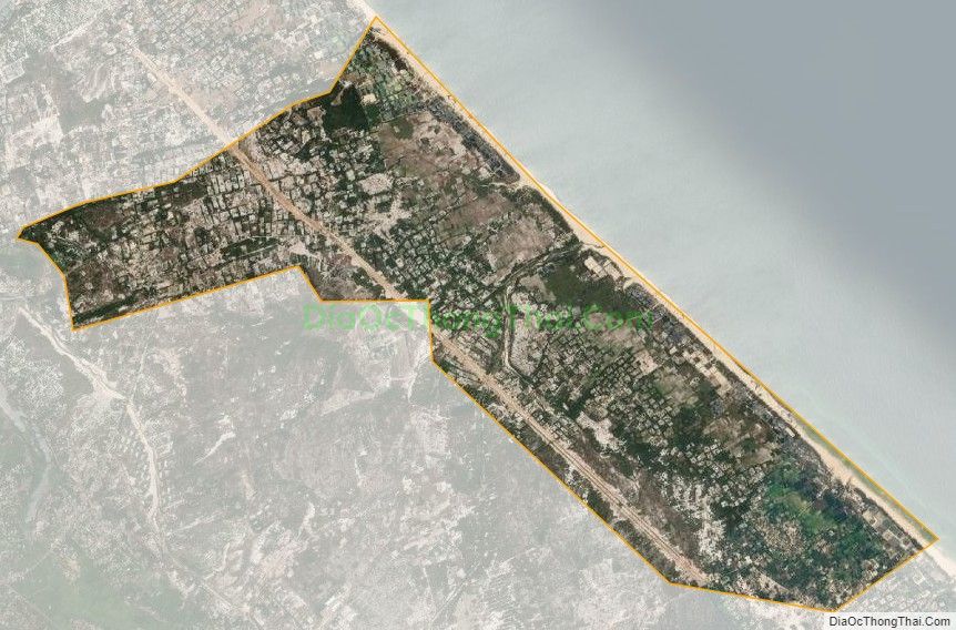 Bản đồ vệ tinh xã Triệu Vân, huyện Triệu Phong