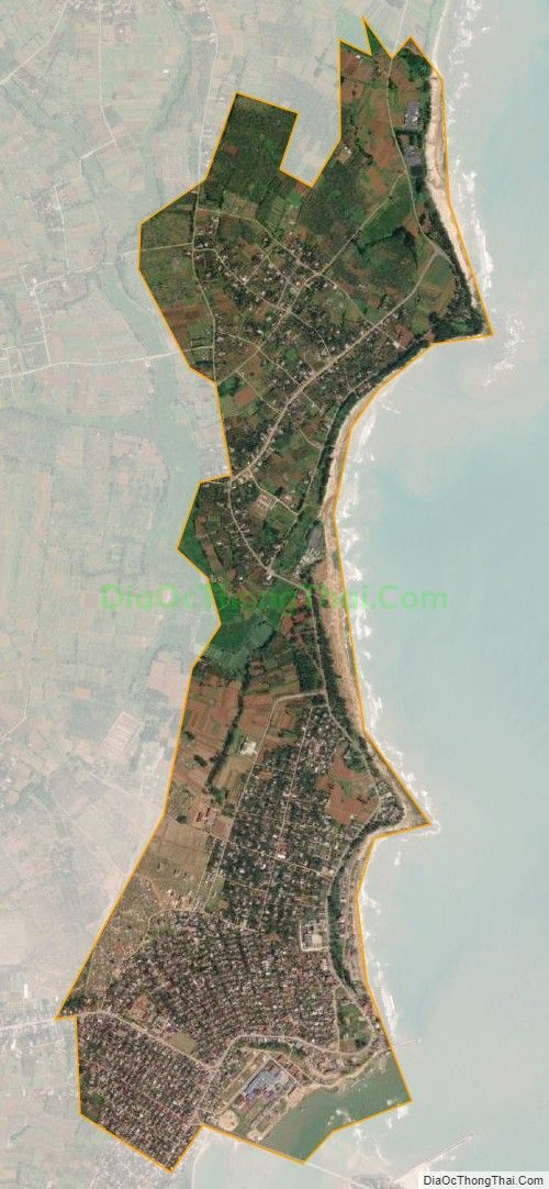 Bản đồ vệ tinh Thị trấn Cửa Tùng, huyện Vĩnh Linh