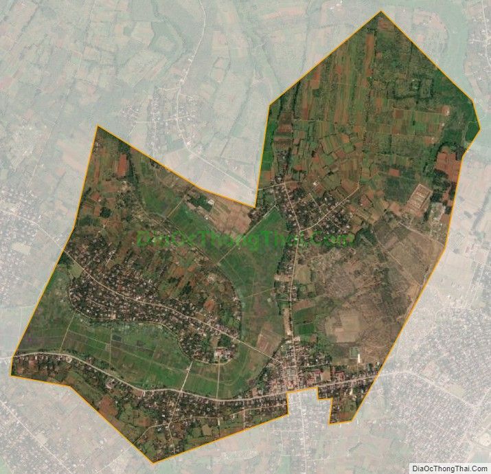 Bản đồ vệ tinh xã Vĩnh Tân (cũ), huyện Vĩnh Linh