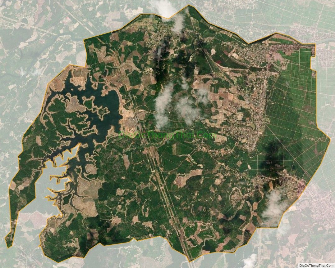 Bản đồ vệ tinh xã Vĩnh Thủy, huyện Vĩnh Linh
