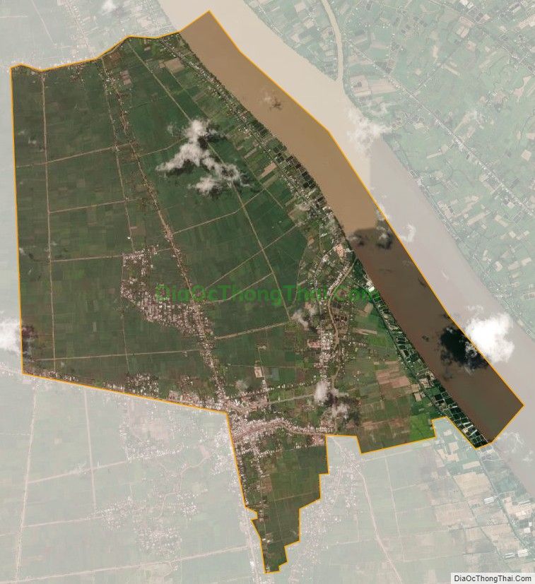 Bản đồ vệ tinh Thị trấn Long Phú, huyện Long Phú