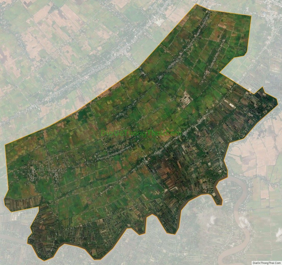 Bản đồ vệ tinh xã Tham Đôn, huyện Mỹ Xuyên