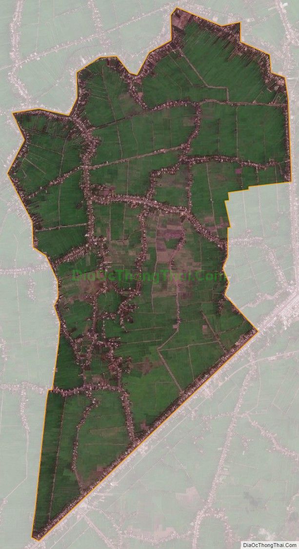 Bản đồ vệ tinh xã Vĩnh Quới, thị xã Ngã Năm