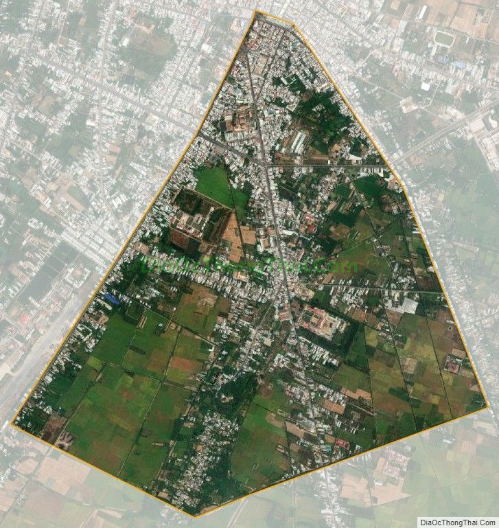 Bản đồ vệ tinh Phường 3, thành phố Sóc Trăng