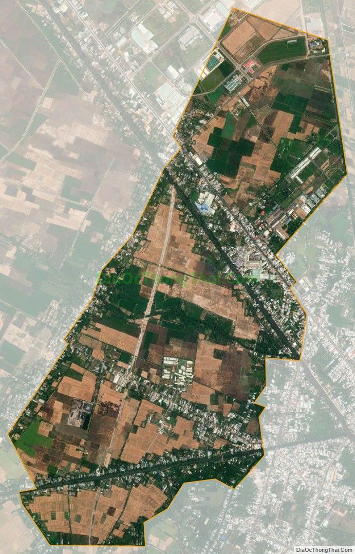 Bản đồ vệ tinh Phường 7, thành phố Sóc Trăng