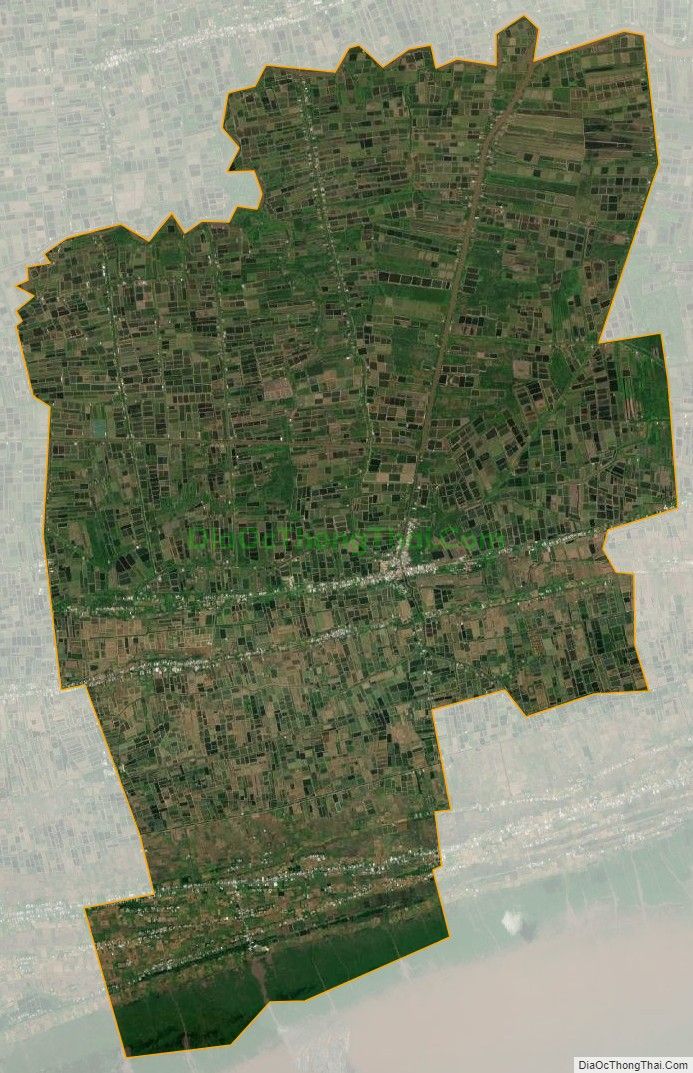 Bản đồ vệ tinh xã Lạc Hòa, thị xã Vĩnh Châu