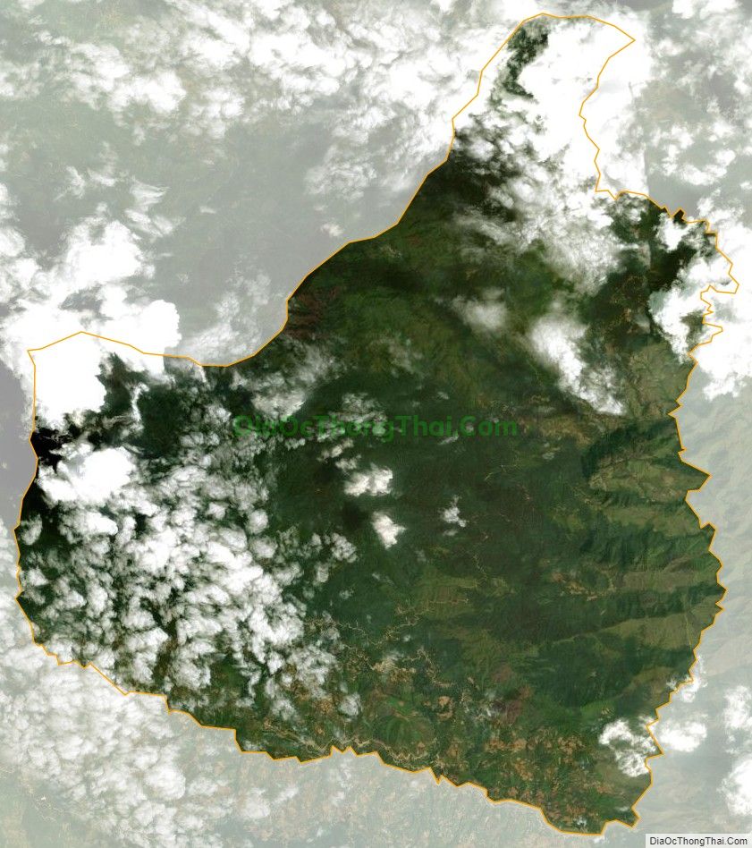Bản đồ vệ tinh xã Háng Đồng, huyện Bắc Yên