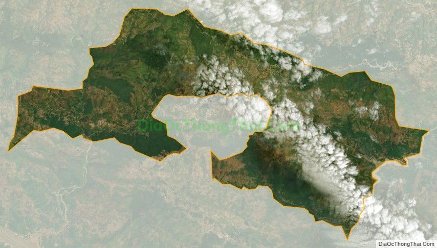 Bản đồ vệ tinh xã Phiêng Ban, huyện Bắc Yên