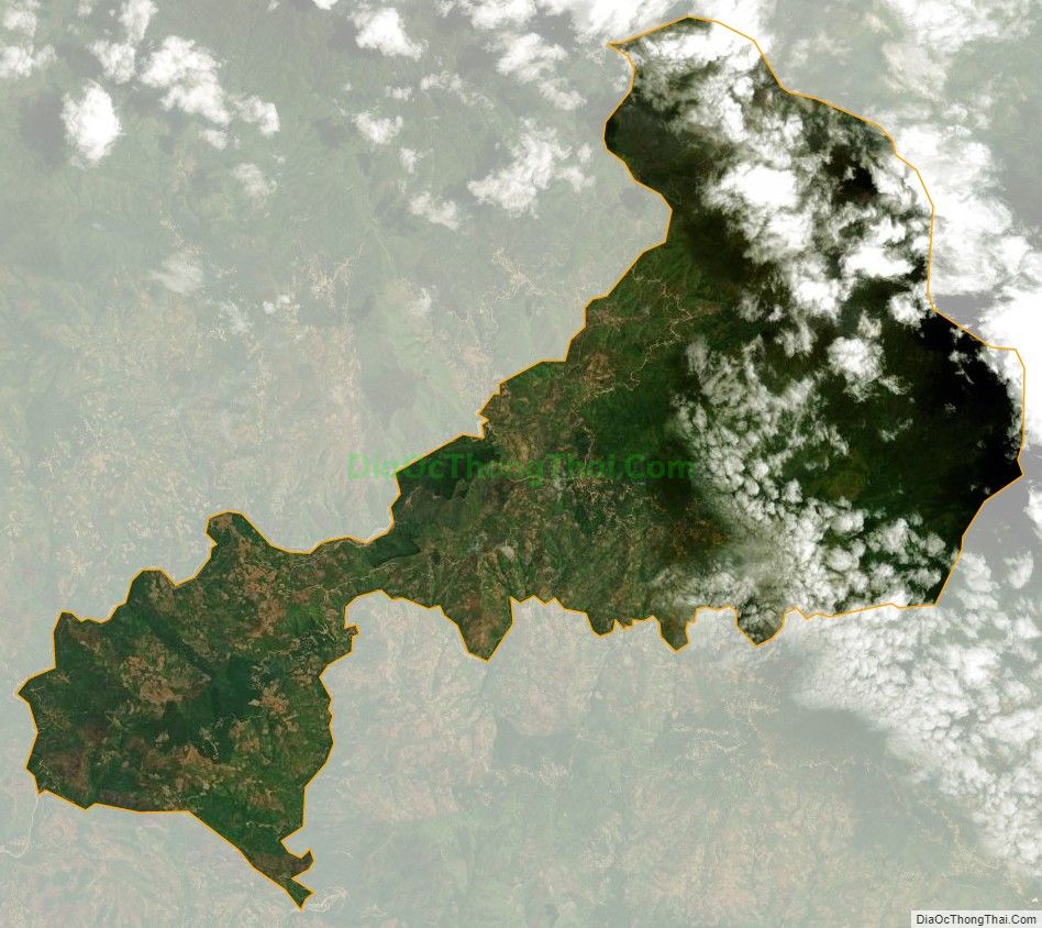 Bản đồ vệ tinh xã Xím Vàng, huyện Bắc Yên