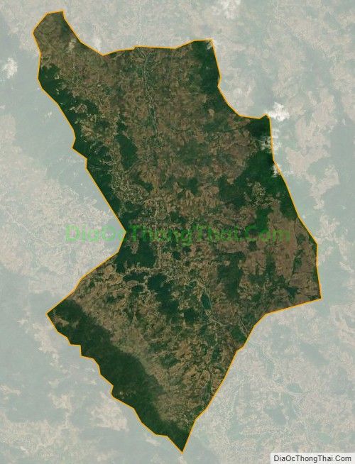 Bản đồ vệ tinh xã Nà Mường, huyện Mộc Châu
