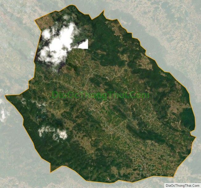 Bản đồ vệ tinh Thị trấn Nông trường Mộc Châu, huyện Mộc Châu