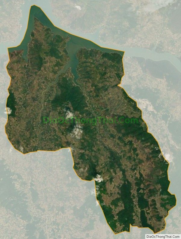 Bản đồ vệ tinh xã Quy Hướng, huyện Mộc Châu