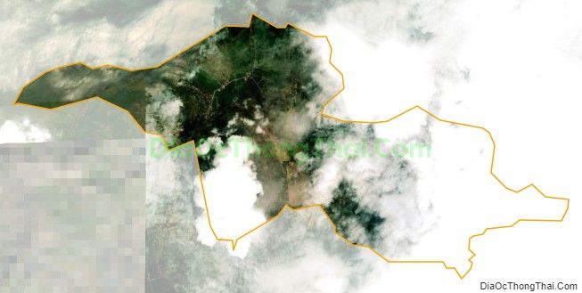 Bản đồ vệ tinh xã Huy Hạ, huyện Phù Yên