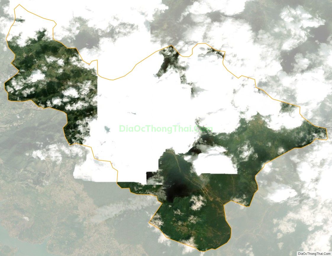 Bản đồ vệ tinh xã Mường Bang, huyện Phù Yên