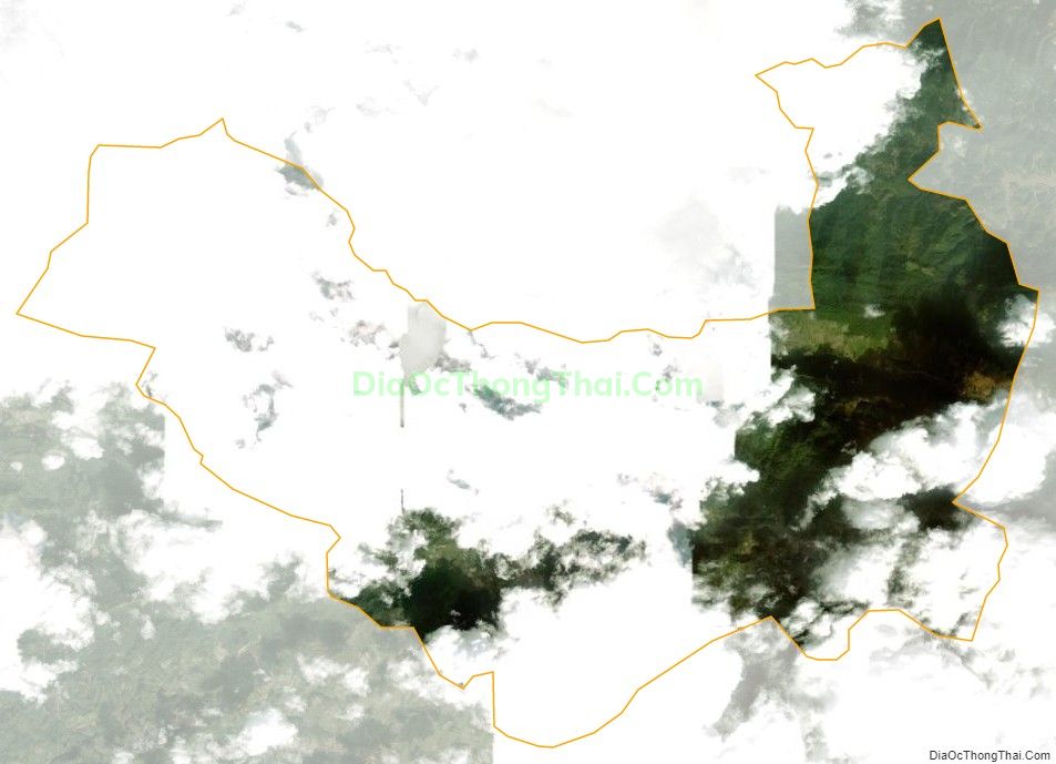 Bản đồ vệ tinh xã Mường Do, huyện Phù Yên