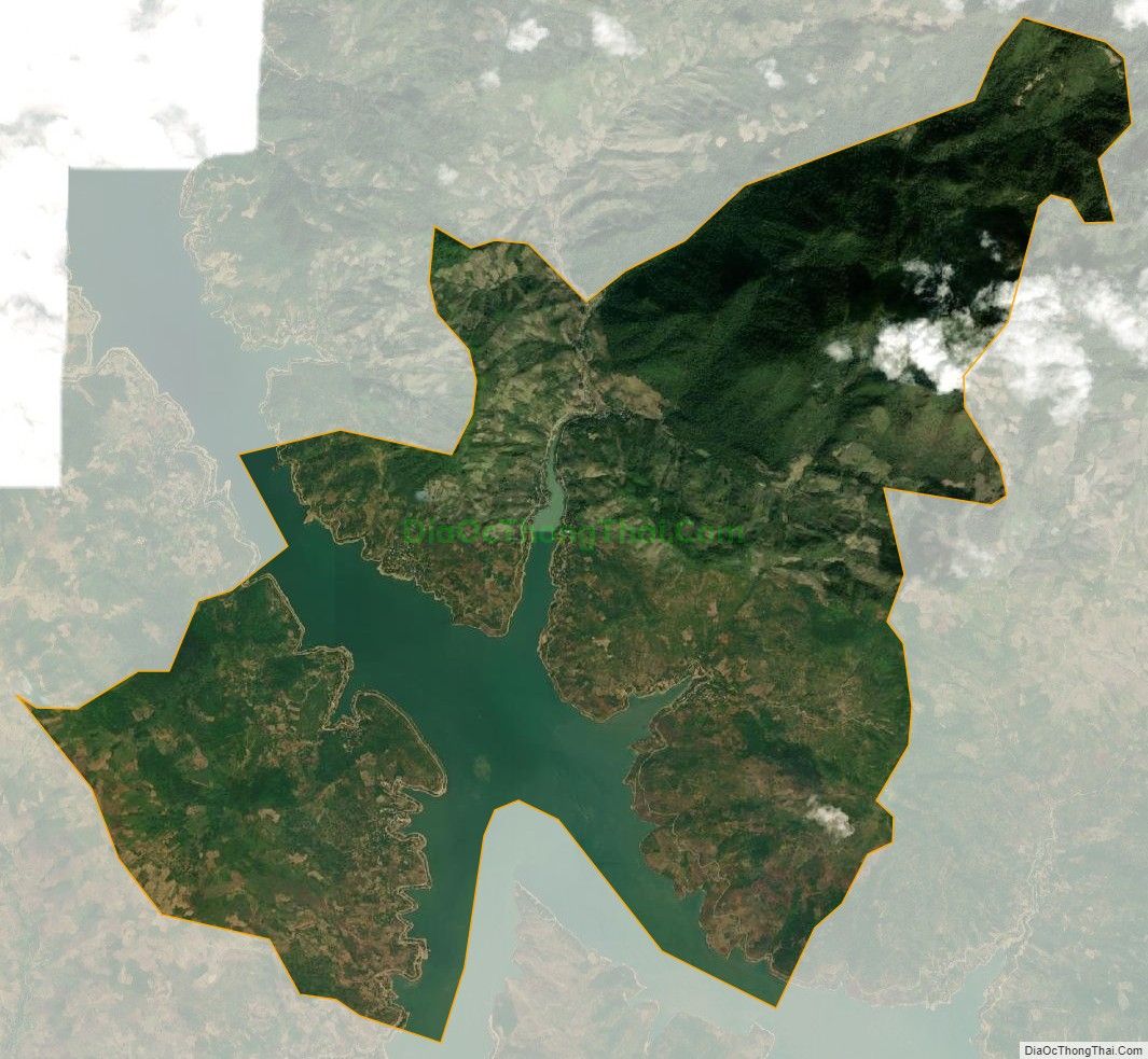Bản đồ vệ tinh xã Tân Phong, huyện Phù Yên