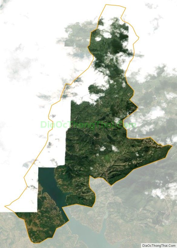 Bản đồ vệ tinh xã Tường Phong, huyện Phù Yên