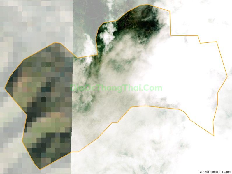 Bản đồ vệ tinh xã Tường Thượng, huyện Phù Yên