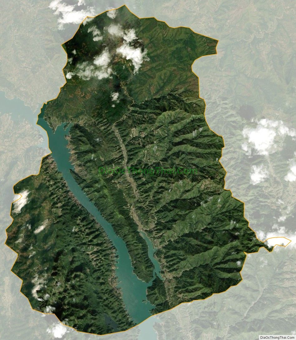 Bản đồ vệ tinh xã Cà Nàng, huyện Quỳnh Nhai