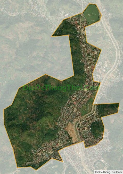 Bản đồ vệ tinh phường Chiềng Lề, thành phố Sơn La