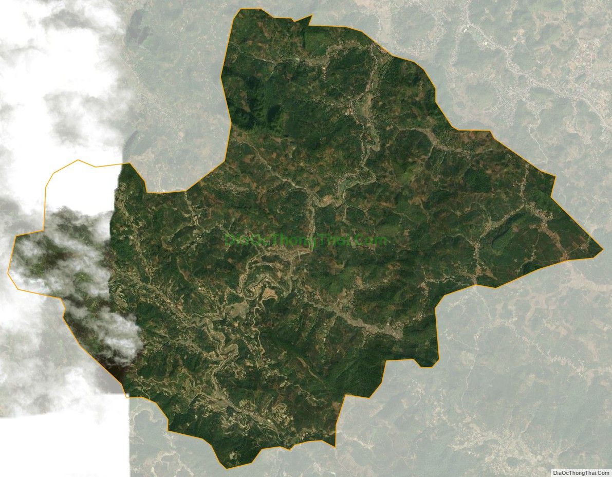 Bản đồ vệ tinh xã Hua La, thành phố Sơn La