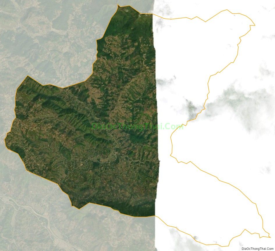 Bản đồ vệ tinh xã Nậm Ty, huyện Sông Mã
