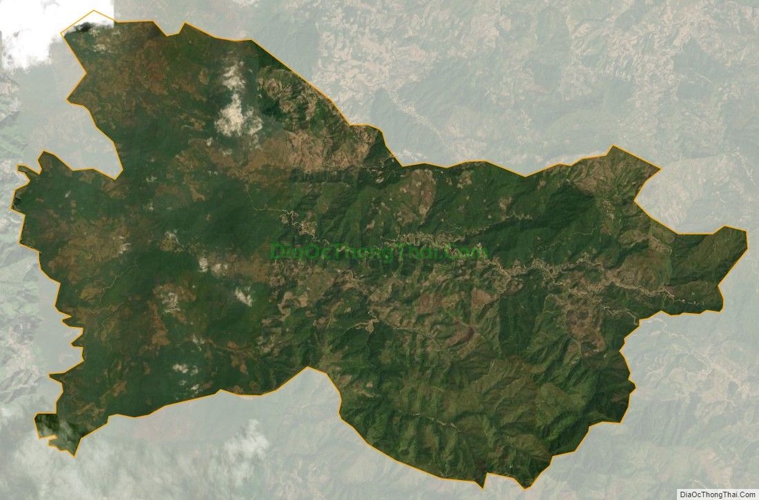 Bản đồ vệ tinh xã Sam Kha, huyện Sốp Cộp