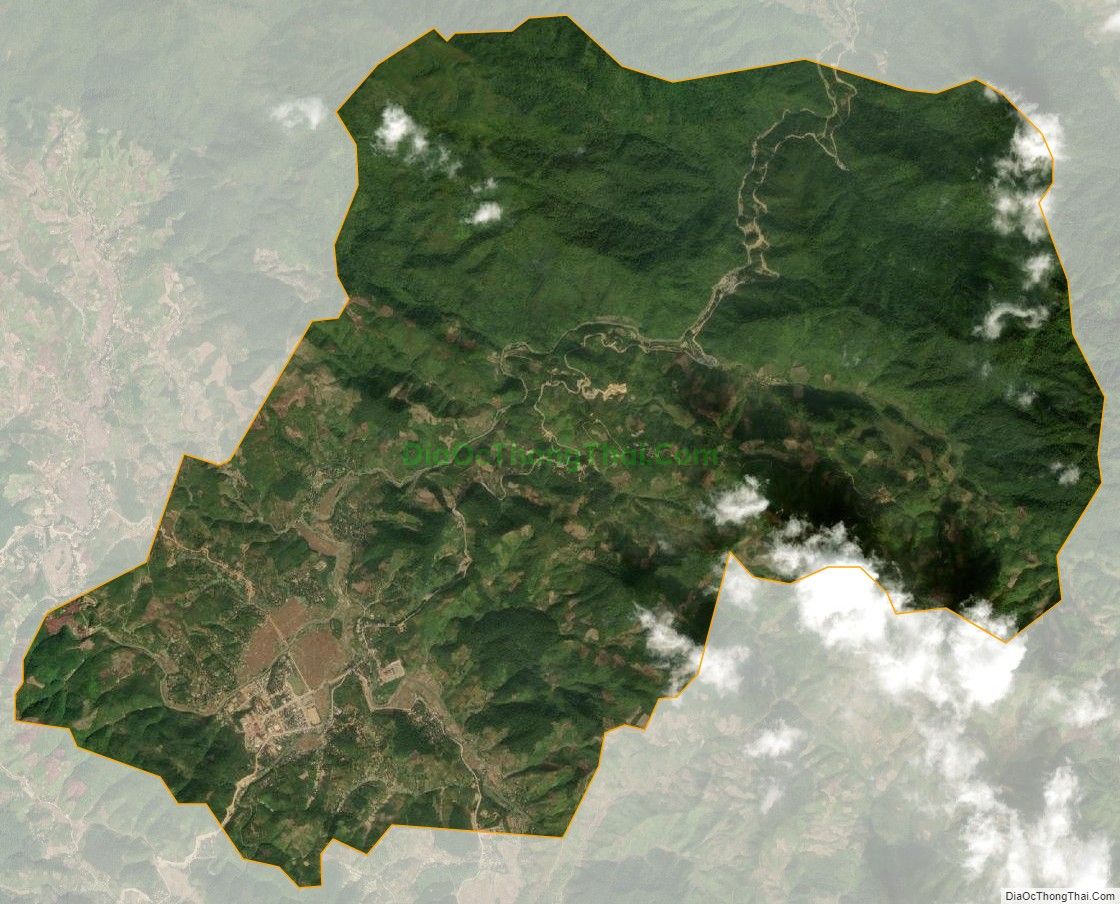 Bản đồ vệ tinh xã Sốp Cộp, huyện Sốp Cộp