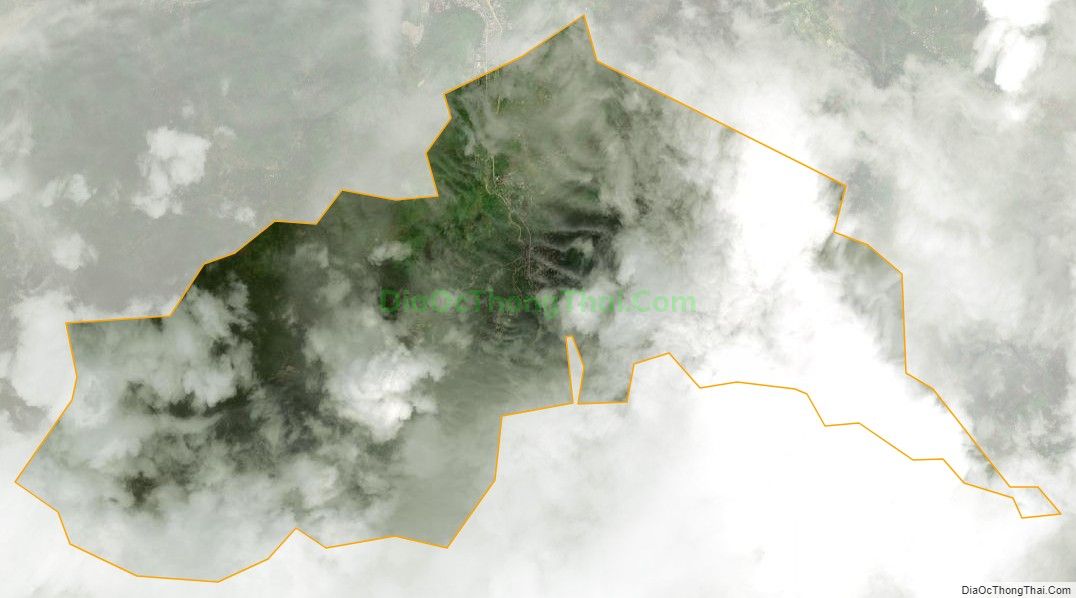 Bản đồ vệ tinh xã Chiềng Pấc, huyện Thuận Châu